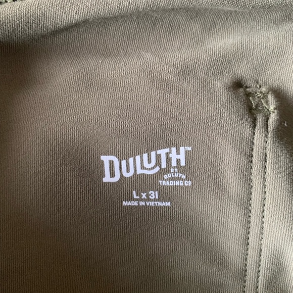 NWT Duluth NoGA Namastash slim leg pants Large with 31 length - Picture 5 of 6